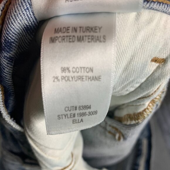 Citizens of Humanity Ella Jeans Mid Rise Slim Crop Light Wash Denim New - Picture 10 of 16